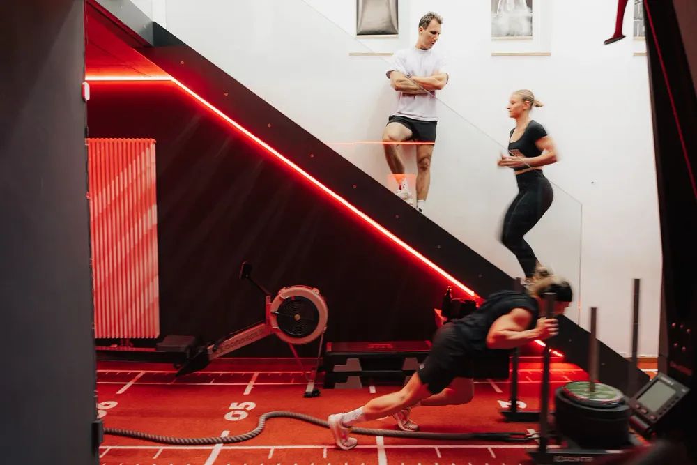 Trainingsbereich im Loft42