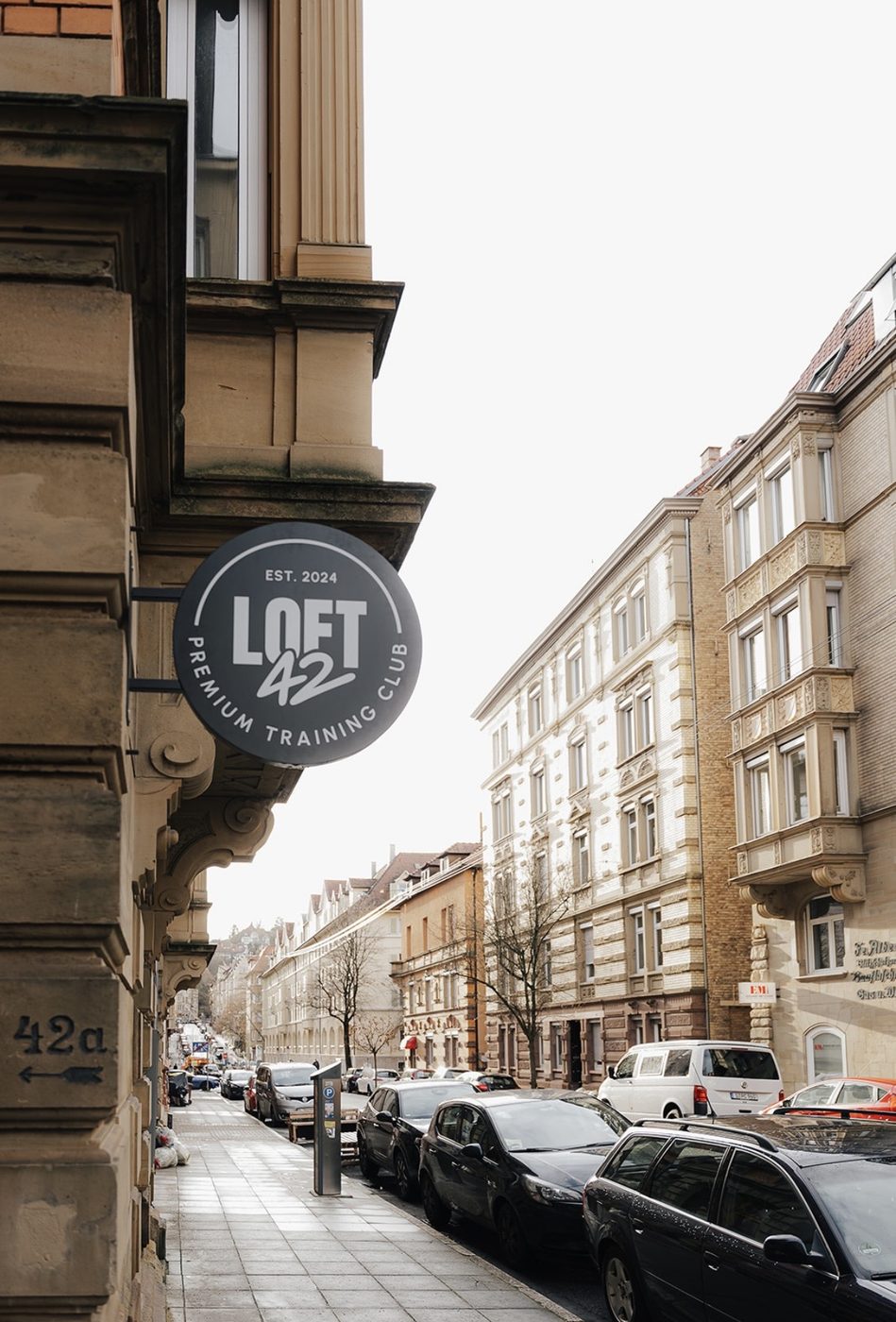 Loft42 Schild in der Seyfferstraße